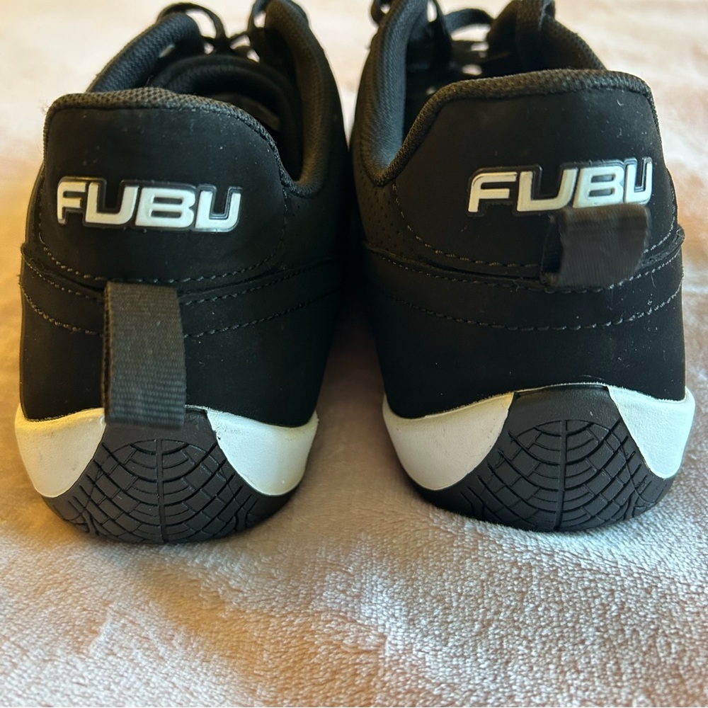 Fubu Kole II Athletic Leisure Sneakers black with white accents size 10.5 casual - Picture 6 of 9
